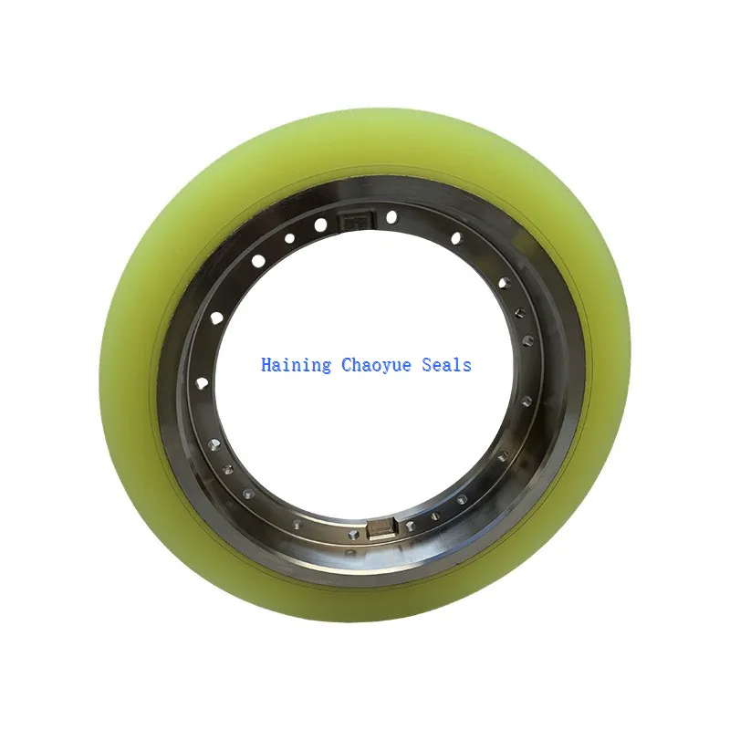 PU-pack metal bearing Vulkollan polyurethane wheel PU-pack metal bearing Vulkollan polyurethane wheel